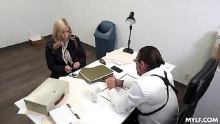 The boss doesn't mind that the girl is married