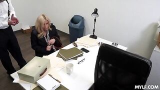 The boss doesn't mind that the girl is married