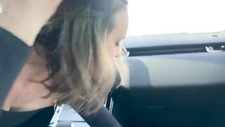 Cheating wife gets fucked hard in the Range Rover