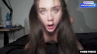 No mercy for her pussy - a man fucked her hard and without gentleness