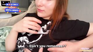 My neighbor helps me with his dick when my boyfriend is not around