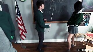 An actress makes a mess of herself with her vulgar antics