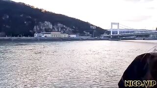 The couple has sex while traveling, the man fucked the woman’s tight ass