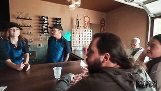 Who hasn't tried sex right in the garage? A daring bet!