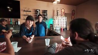 Who hasn't tried sex right in the garage? A daring bet!