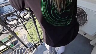 Her mouth is too small for his cock!