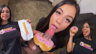 The best cumpilation of amateur dick sucking with throrat pie!