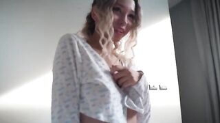 The hot Russian girl is full of lust and passion