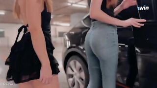 Two cute 18yo girls are passionate and eager to explore each other with intensity