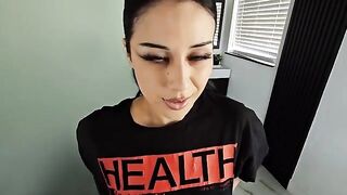 A goth girl felt the power of an impressive cock in this steamy roleplay scene