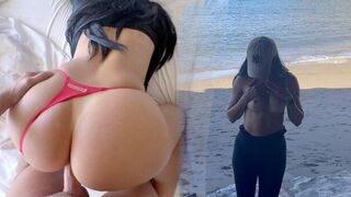 You don't have to look at her face, just admire that ass