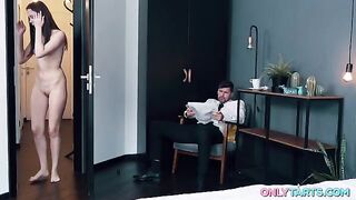 He has it! Lucky dude with impressive package