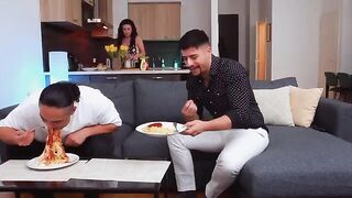 If you have a guest in the house, it's obligatory to offer them sex