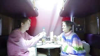 A guy got a good look at the compartment with his girl
