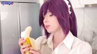 She's an anime, so she gets fucked like one too