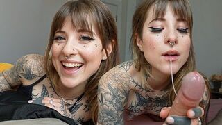 She has a very nice throat thing, especially in POV style