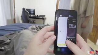 She was distracted, but her stepson knew what to do