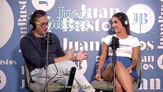 Live show with a hot and sexy hostess