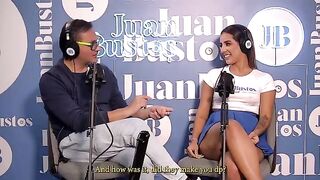 Live show with a hot and sexy hostess