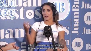 Live show with a hot and sexy hostess
