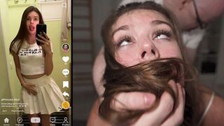 A hot amateur couple suddenly decided to fuck on camera