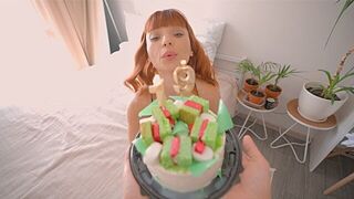 Now she can do anything after family therapy with a special birthday present!