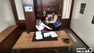 The office is not a barrier for sex, you can fuck there