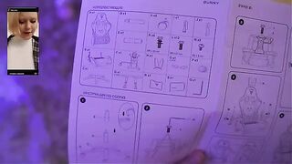 A sexy girl is playing adult games with her boyfriend