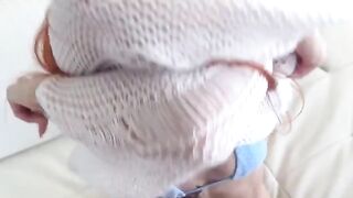 Girl has sex with her guy in all poses