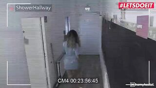 Hot maid with huge ass Chloe Lamour gets fucked hard in anal by horny hostel dude