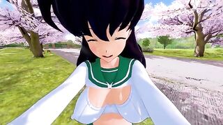 Kagome's hot sex scene in stunning 4K quality