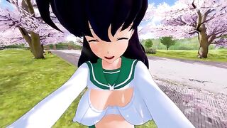 Kagome's hot sex scene in stunning 4K quality