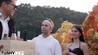 Stefany has the best DP holiday experience ever with TUSHY