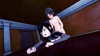 Mavis Dracula gets wild in a steamy Hotel Transylvania scene