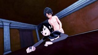 Mavis Dracula gets wild in a steamy Hotel Transylvania scene