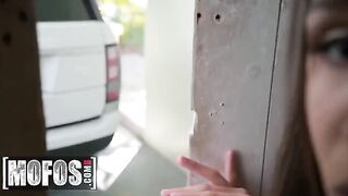 Abella Danger shows her gratitude to her savior in the most intimate way