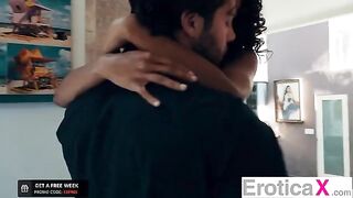 A cheating wife craves a deeper connection, seeking passion indoors