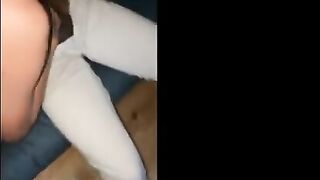 Hot amateur wife gets fucked by BBC after party, her husband filmed it all