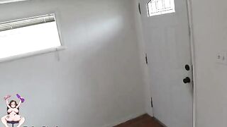 Squatter gets fuckd by homeowner in a dirty talk scene