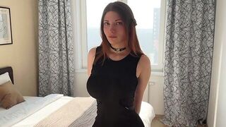 There might be a surprise under my dress, but there’s no doubt about the heat