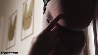 Any dick will do the job with an Asian girl in doggy style