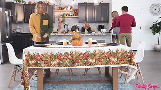 Sex parties are not only in the dining room, but also in the kitchen