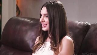 It's not that hard to achieve harmony in sex, especially with stunning brunettes