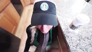 The girl was fucked hard by a guy with big cock in HD