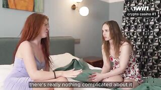 Two girlfriends won’t miss a chance for fun with a guy