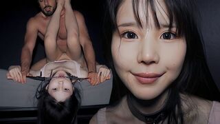 The gentle girl likes to be fucked hard