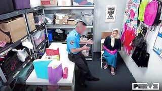 The cute girl underwent an intimate inspection, and the guy finished right on her