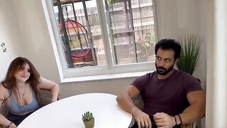 Masseuse plays with stepdad’s cock, reminding him of a sacred oath