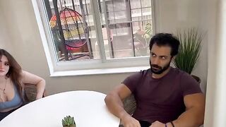Masseuse plays with stepdad’s cock, reminding him of a sacred oath