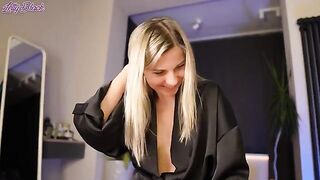 My hot stepmom shared a surprising moment with me under her robe